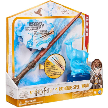 Wizarding World Różdżka Harrego z figurką Patronus